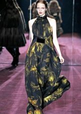 Long dress with an American armhole