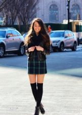 Knee-length short knee-highs