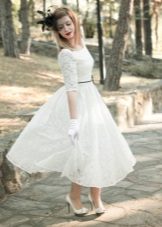 50s Guipure Wedding Dress