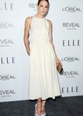 Decorations for a white dress in the style of a new bow