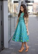 Trench to New Bow Dress