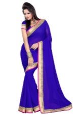 Purple sari