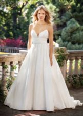 Long High Waist Wedding Dress