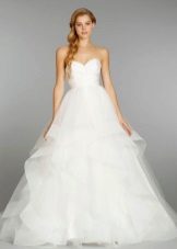 Long High Waist Wedding Dress
