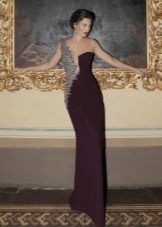 Asymmetric dress from Tarik Ediz