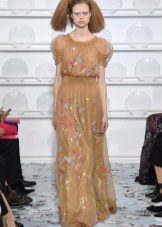 Chiffon Floor-Length Spring Dress