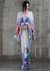 Spring dress with long sleeves