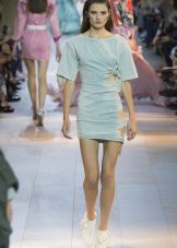 Spring short dress with sleeves