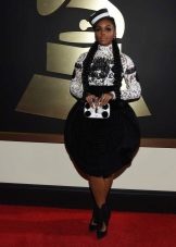 Dress with an unusual skirt