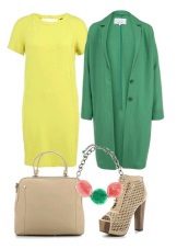 Clothing dress for girls winter color