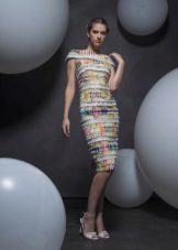 Summer dress sheath midi