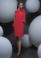 Summer dress with one sleeve