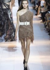 Asymmetry summer dress