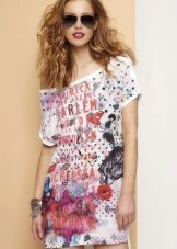 Summer dress multi-colored