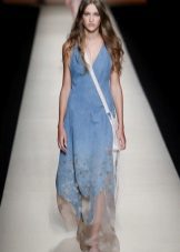 Long jeans summer dress