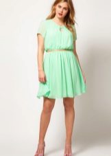 Mint dress for overweight
