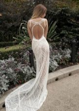 Open Back Wedding Summer Dress