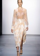 Summer sexy dress with sleeves