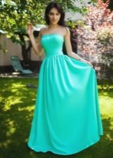 Long summer bandeau dress