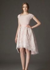 Jersey High-Low Dress