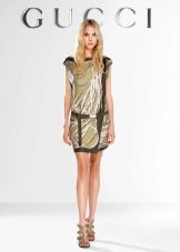 Loose dress from scarves