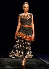 Dress from improvised materials
