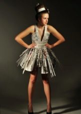 Mini paper dress