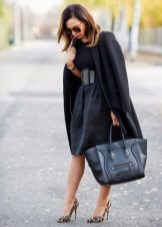 Coat for a dress on a corporate party