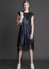 One-piece sleeve evening dress