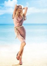 Dress with a one-piece sleeve summer