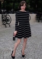 Dress with a skirt the sun with a long sleeve