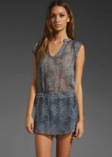 Triangle Low Waist Dress