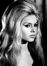 Makeup and hairstyle 60s