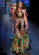 Sundress in the style of boho color