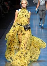 Boho glamor floor dress