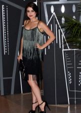 Short dress in retro evening style