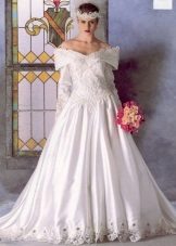 Retro 80's Wedding Dress