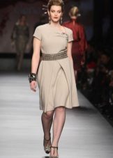 Winter dress for full a-line