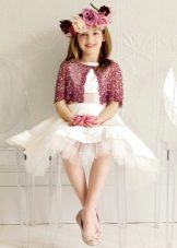 Bolero short dress for girls