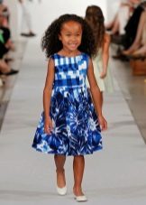 Summer dress for the girl in a cage