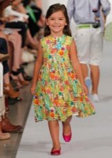 Summer colorful dress for a girl