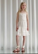 Elegant dress sundress lace for the girl