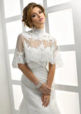organza wedding dress