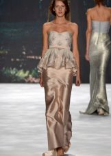 delicate brocade dress