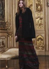 Coat for a long autumn dress