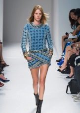 Denim short dress shoes