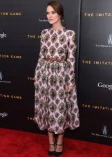 Shoes for flared midi dress