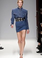 Denim Shirt Dress Belt