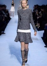 Gladiators for a gray dress