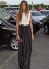 Skirt sun to the floor